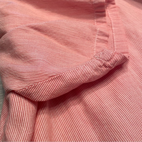 Vintage Esprit de Corp Button Red Pin Stripe - Picture 3 of 9